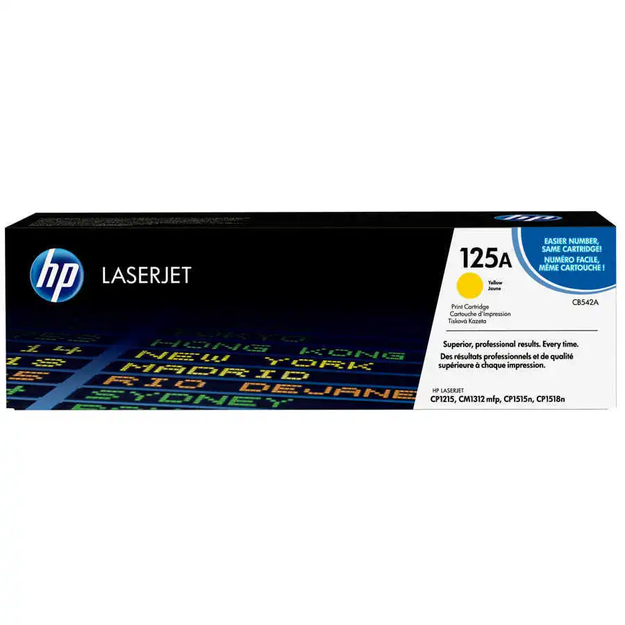 Hp 125A -CB542A Orjinal Sarı Toner