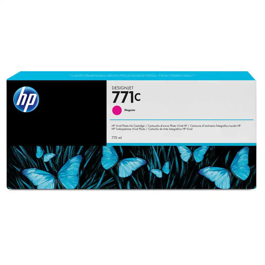 Hp 771c-B6Y09A Kırmızı Orjinal Kartuş