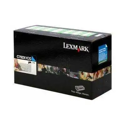 Lexmark C792-C792X1CG Mavi Orjinal Toner Yüksek Kapasiteli