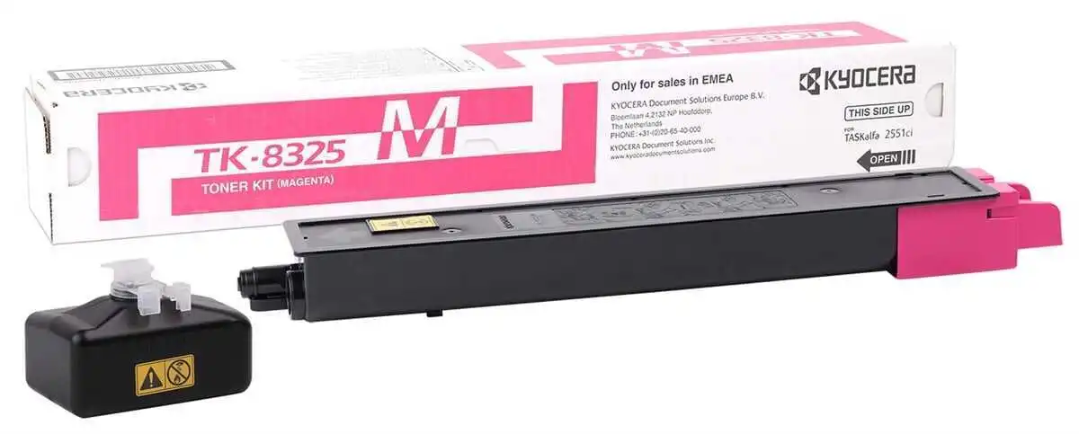 Kyocera Mita TK-8325 Kırmızı Orjinal Toner