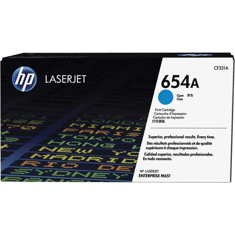 Hp 654A-CF331A Orjinal Mavi Toner