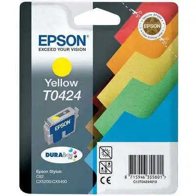 Epson T0424-C13T04244020 Sarı Orjinal Kartuş