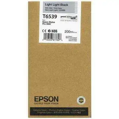 Epson T6539-C13T653900 Açık Açık Siyah Orjinal Kartuş