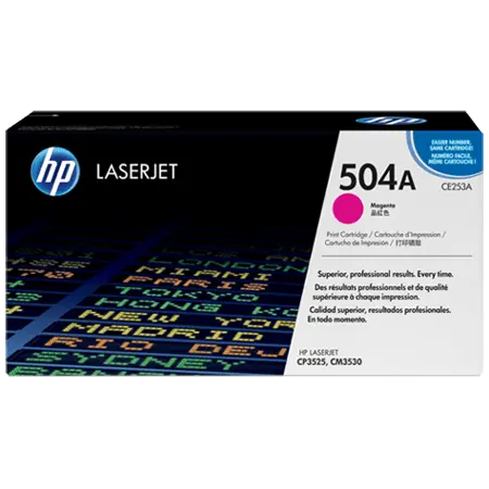 Hp 504A-CE253A Orjinal Kırmızı Toner