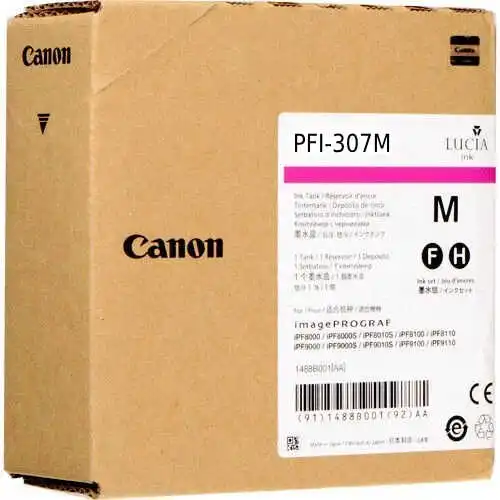 Canon PFI-307M Kırmızı Orjinal Kartuş