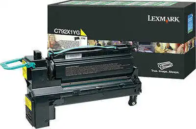 Lexmark C792-C792X1YG Sarı Orjinal Toner Yüksek Kapasiteli