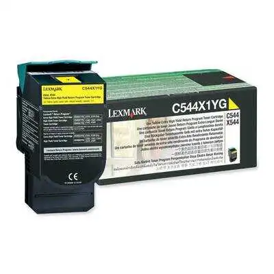 Lexmark C544-C544X1YG Sarı Orjinal Toner 