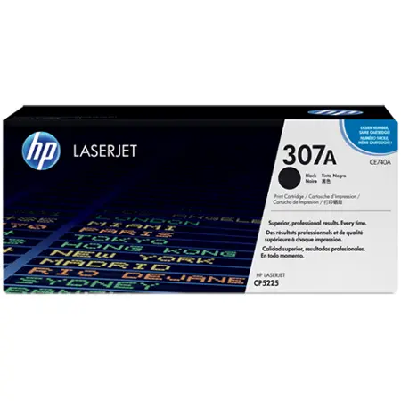 Hp 307A-CE740A Siyah Orjinal Toner