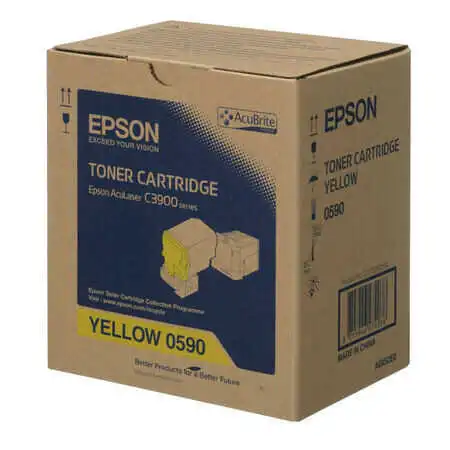Epson CX-37/C13S050590 Sarı Orijinal Toner