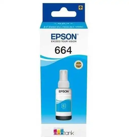 Epson T6642 C13T66424A Orijinal Mavi Mürekkep