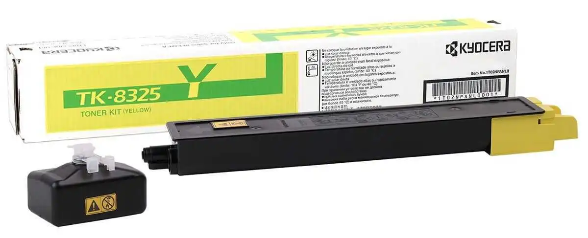 Kyocera Mita TK-8325 Sarı Orjinal Toner