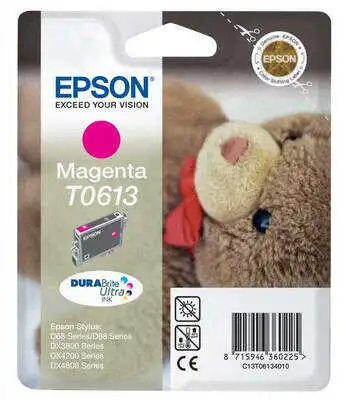 Epson T0613-C13T06134020 Kırmızı Orjinal Kartuş