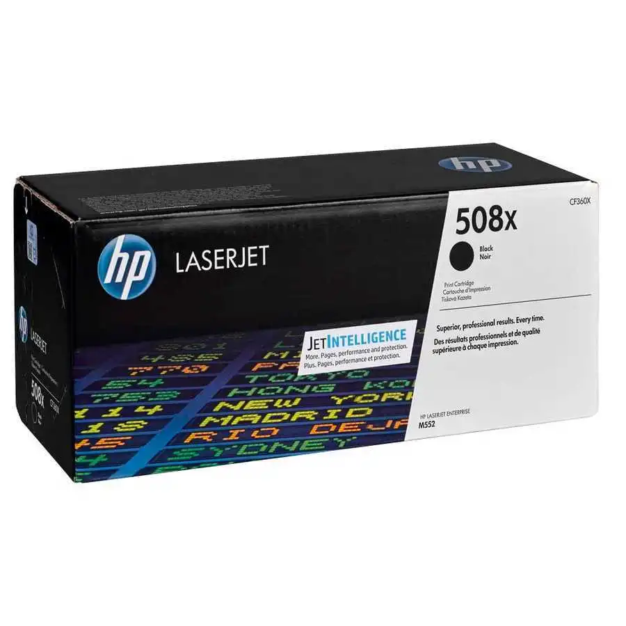 Hp 508X-CF360X Siyah Orjinal Toner