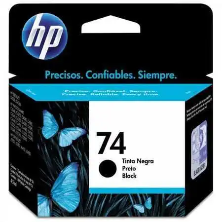 Hp 74-CB335WB Siyah Orjinal Kartuş