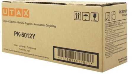 Utax PK-5012 1T02NSAUT0 Sarı Orijinal Toner