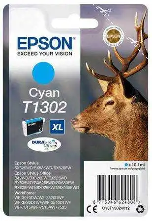 Epson T1302-C13T13024020 Mavi Orjinal Kartuş