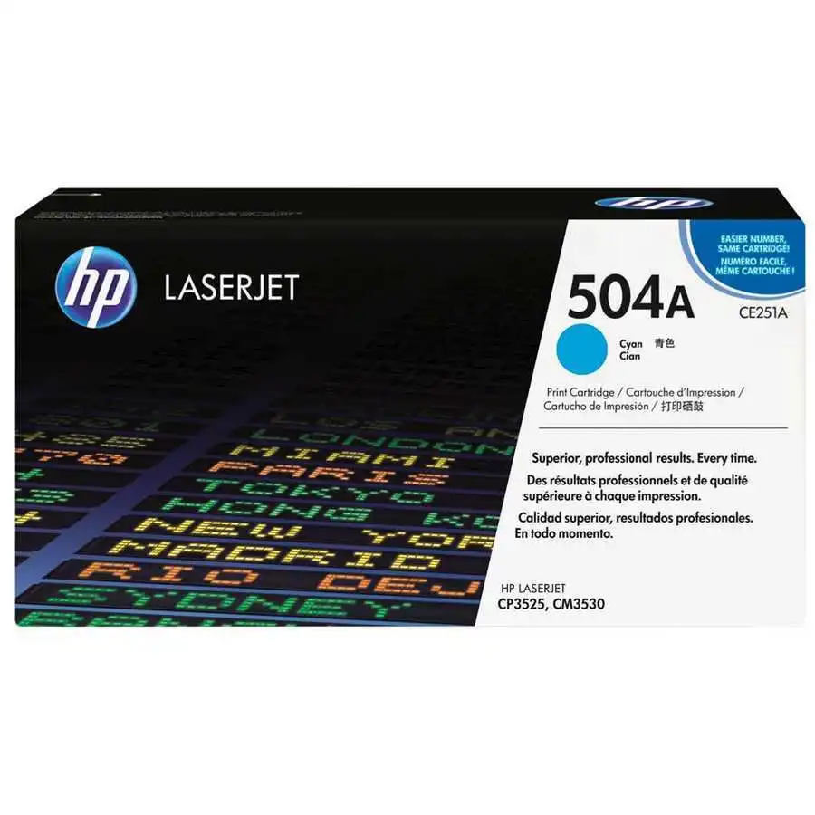 Hp 504A-CE251A Orjinal Mavi Toner