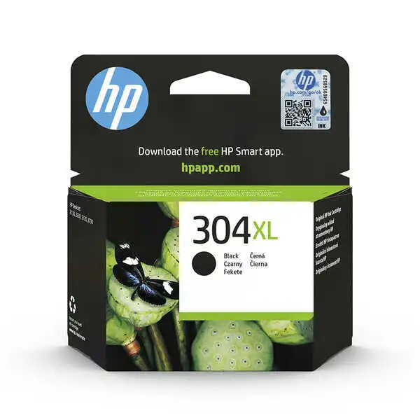 Hp 304XL-N9K08AE Siyah Orjinal Kartuş