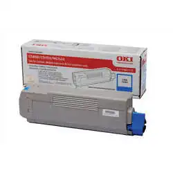 Oki C5850-43865743 Mavi Orjinal Toner