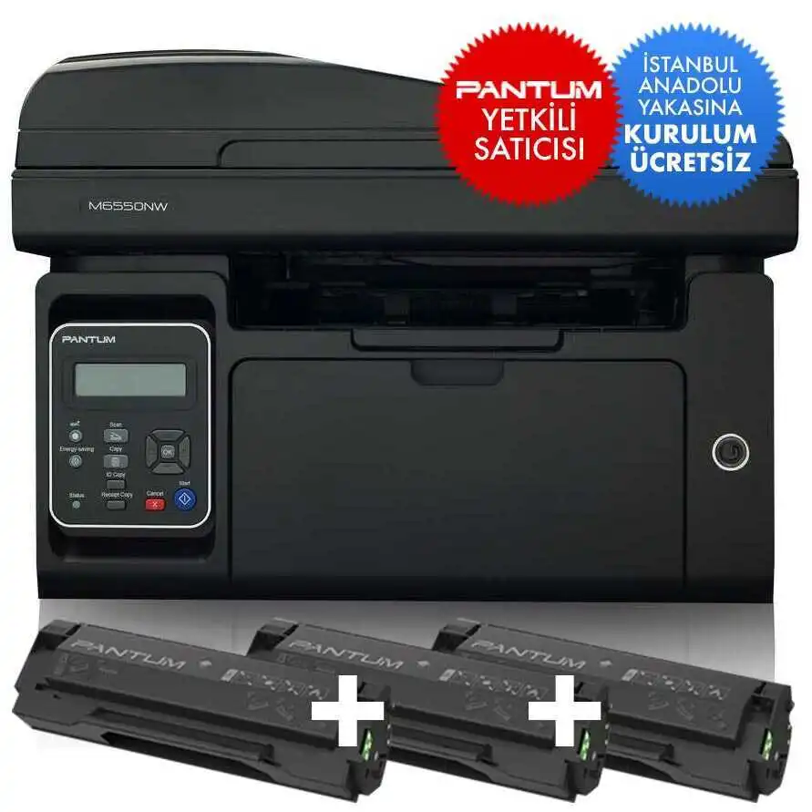 Pantum M6550NW Çok Fonksiyonlu Mono Lazer Yazıcı
