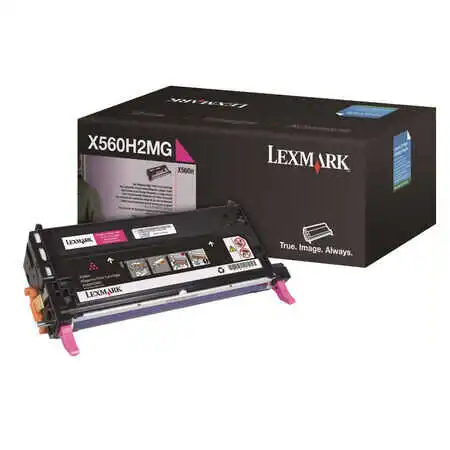 Lexmark X560-X560H2MG Kırmızı Orjinal Toner 