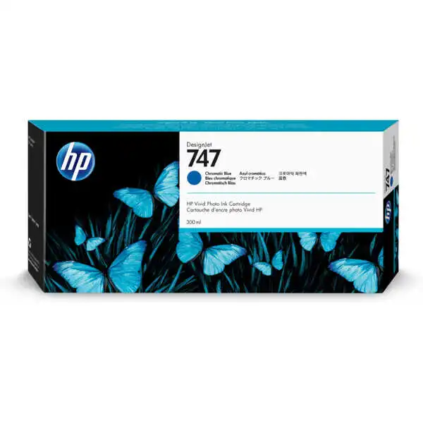 Hp 747-P2V85A Kromatik Mavi Orjinal Kartuş