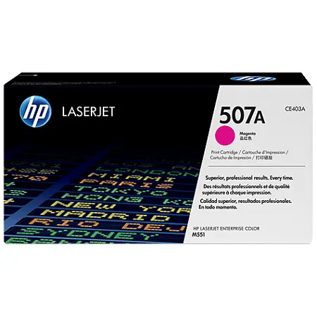 Hp 507A-CE403A Orjinal Kırmızı Toner
