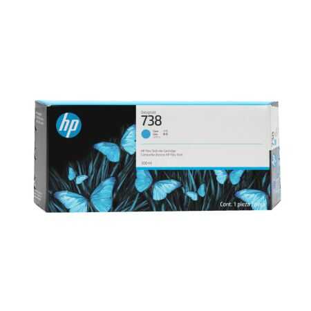 HP 676M6A (738) Mavi Orijinal Kartuş