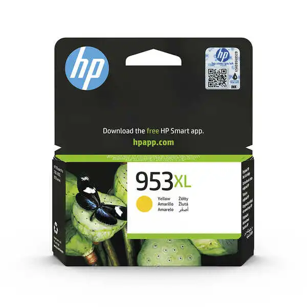 HP 953XL-F6U18AE Sarı Orjinal Kartuş Yüksek Kapasiteli