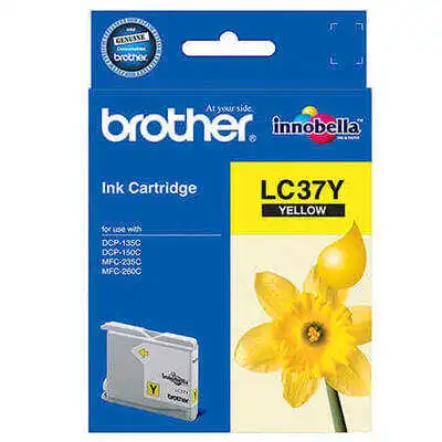 Brother LC37-LC970 Sarı Orjinal Kartuş