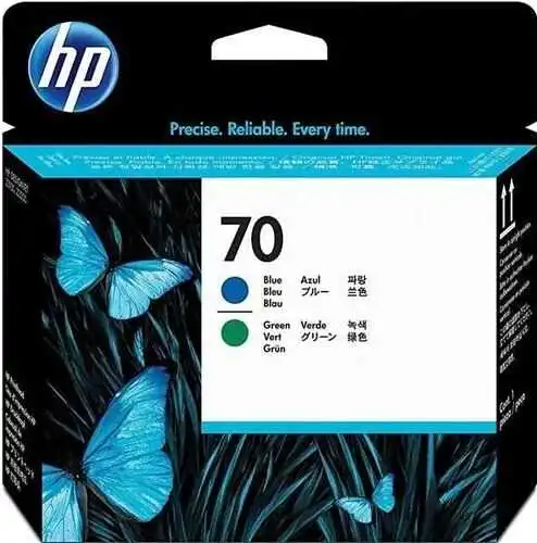 Hp 70-C9408A Orjinal Mavi Ve Yeşil Baskı Kafası