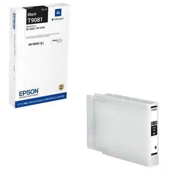 Epson T9081XL Siyah Orjinal Kartuş Yüksek Kapasite