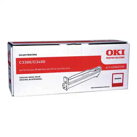 Oki C3300-43460206 Orjinal Kırmızı Drum Ünitesi