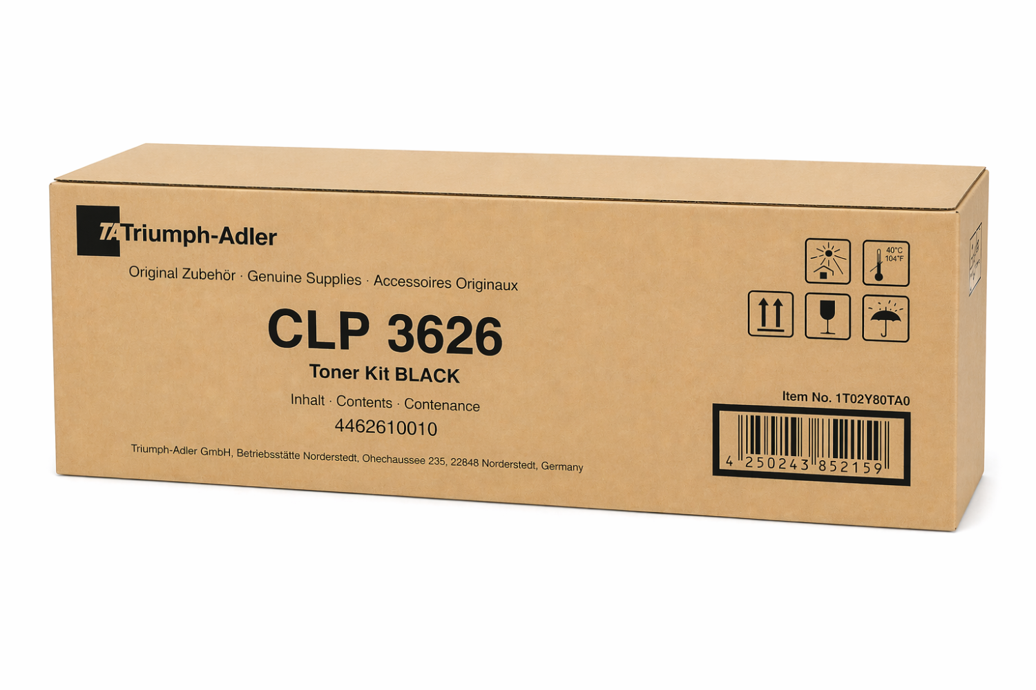 Triumph Adler CLP 3626 4462610010 Siyah Orijinal Toner