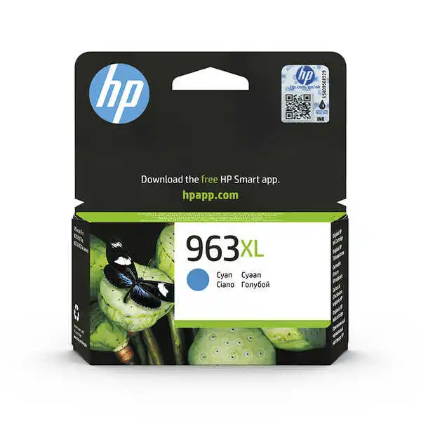 Hp 963XL-3JA27AE Mavi Orjinal Kartuş Yüksek Kapasiteli