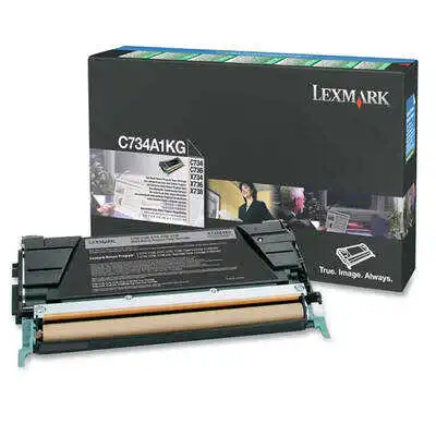 Lexmark C734-C734A1KG Siyah Orjinal Toner