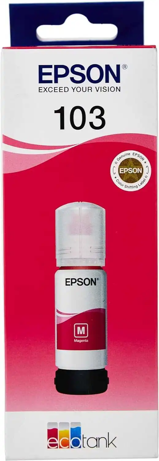 Epson 103-C13T00S34A Kırmızı Orijinal Mürekkep
