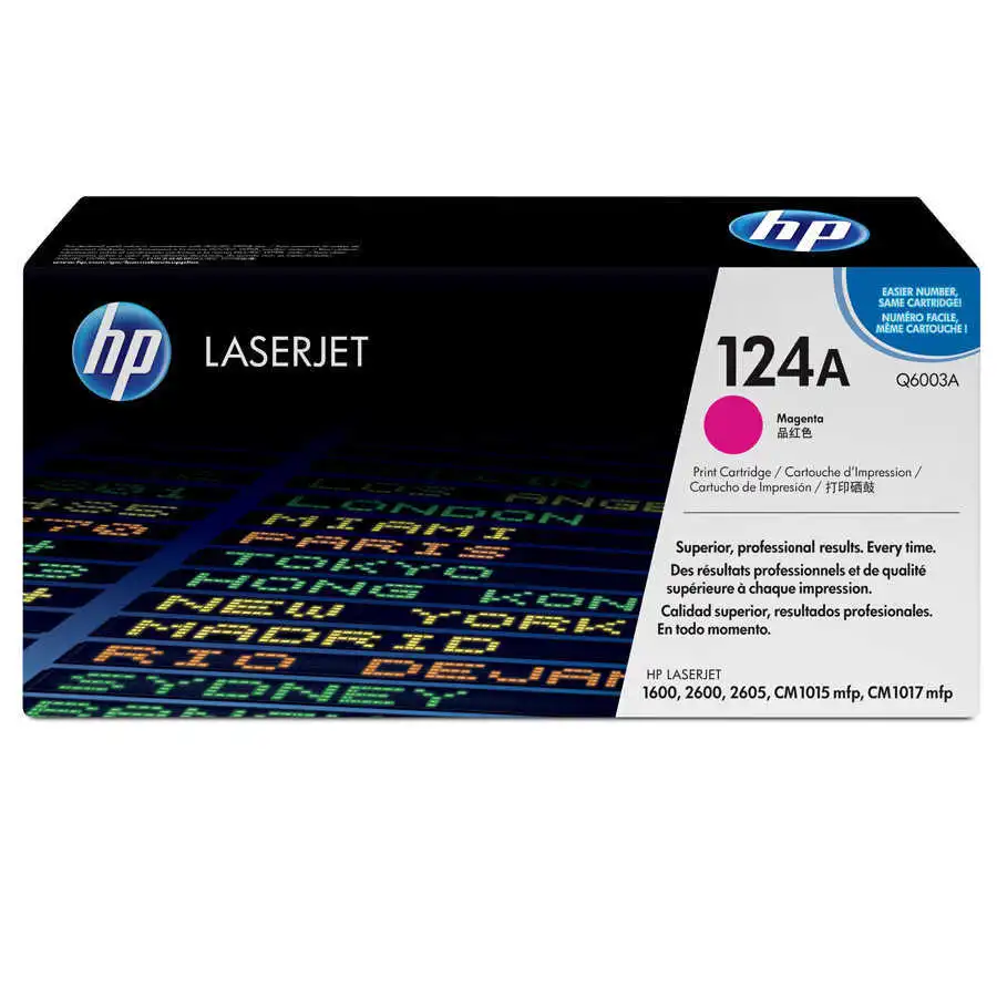 Hp 124A -Q6003A Kırmızı Orjinal Toner