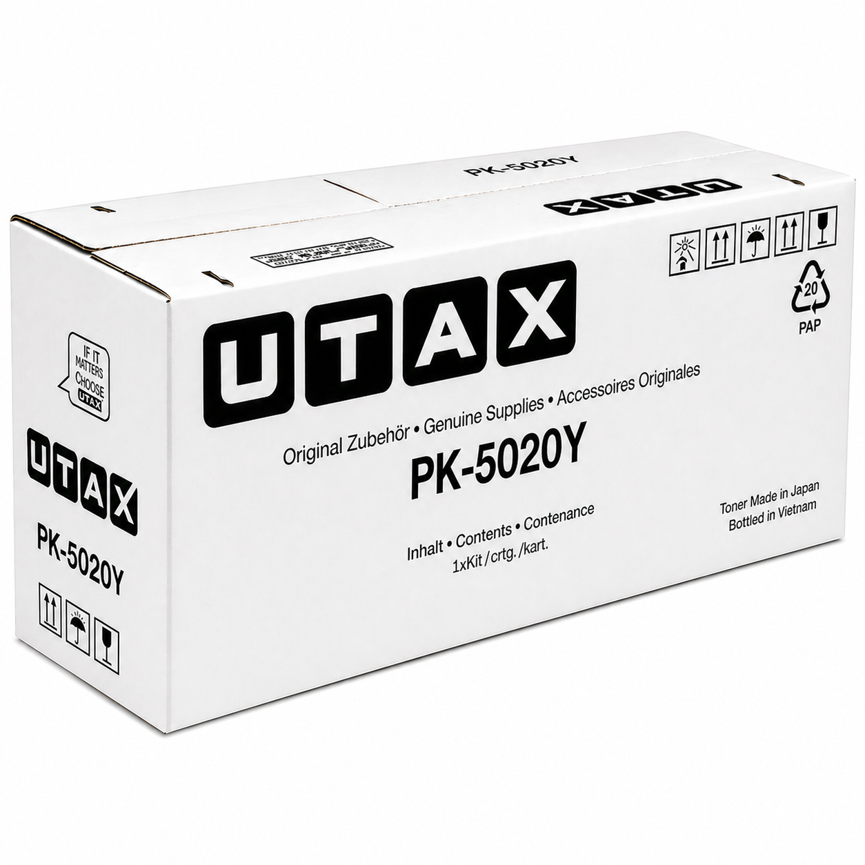 Utax PK-5020 Sarı Orijinal Toner