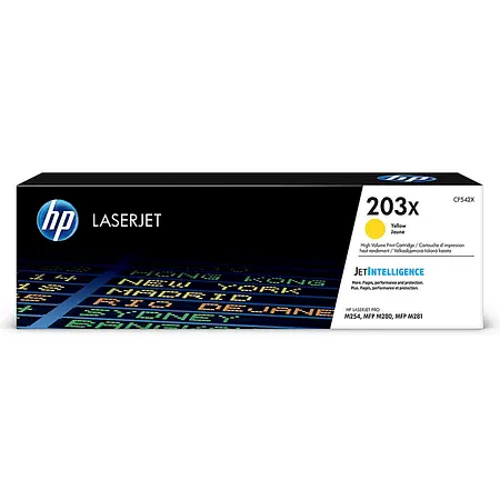 Hp 203X-CF542X Orjinal Sarı Toner