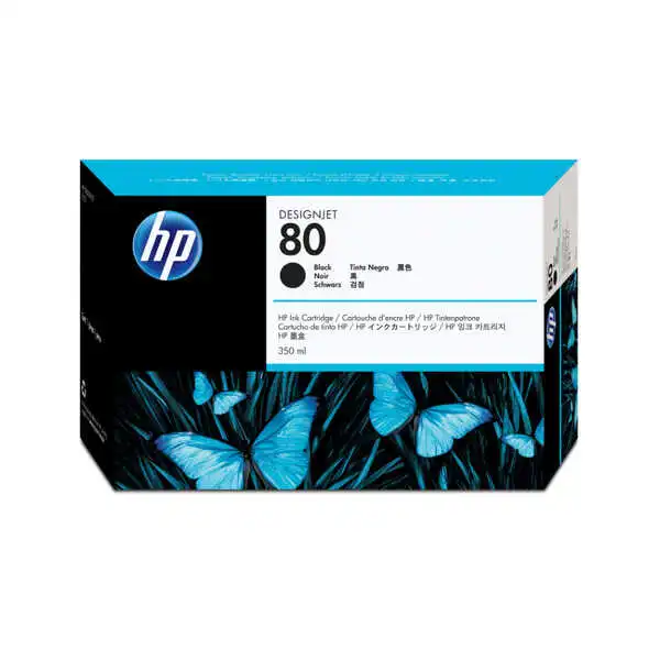 Hp 80-C4871A Siyah Orjinal Kartuş