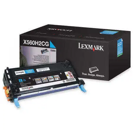Lexmark X560-X560H2CG Mavi Orjinal Toner Yüksek Kapasiteli