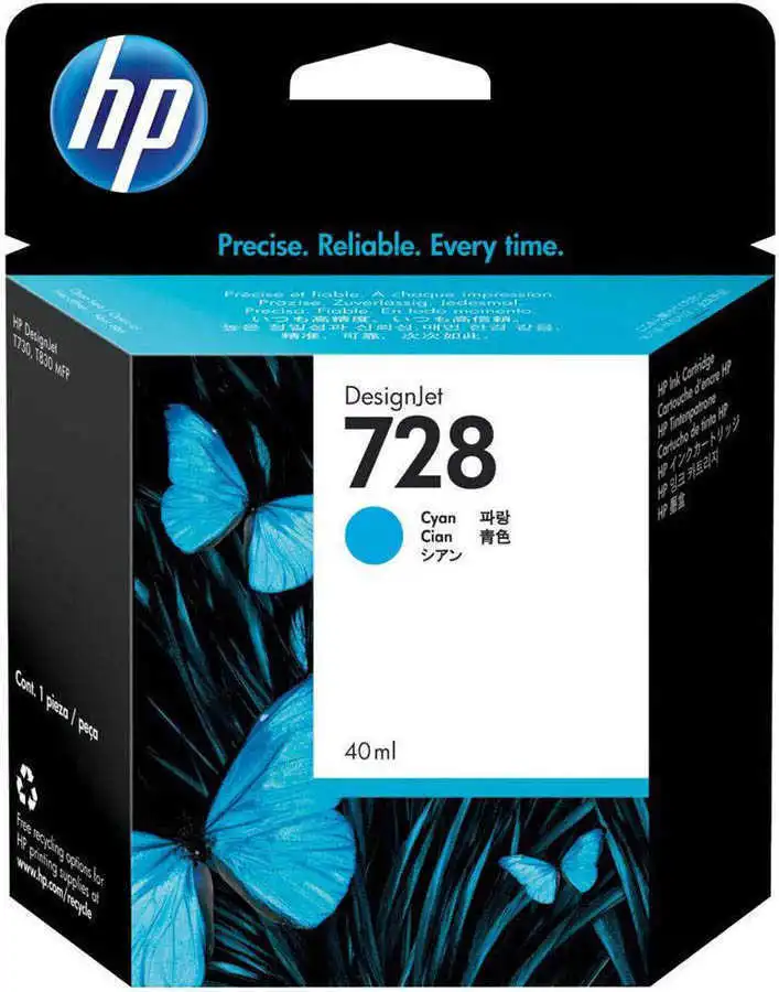 HP 728-F9J63A Mavi Orijinal Kartuş