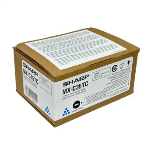 Sharp MX-C35TC Mavi Orijinal Toner