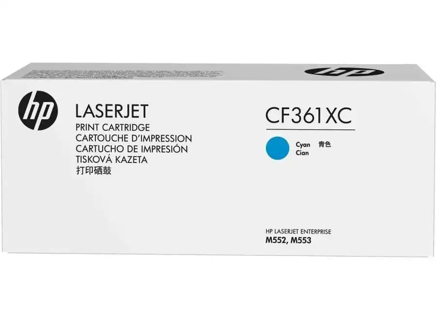 Hp 508X-CF361XC Mavi Orjinal Toner Yüksek Kapasiteli