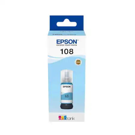 Epson 108-C13T09C54A Açık Mavi Orijinal Mürekkep 
