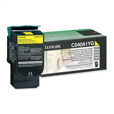 Lexmark C540-C540A1YG Sarı Orjinal Toner