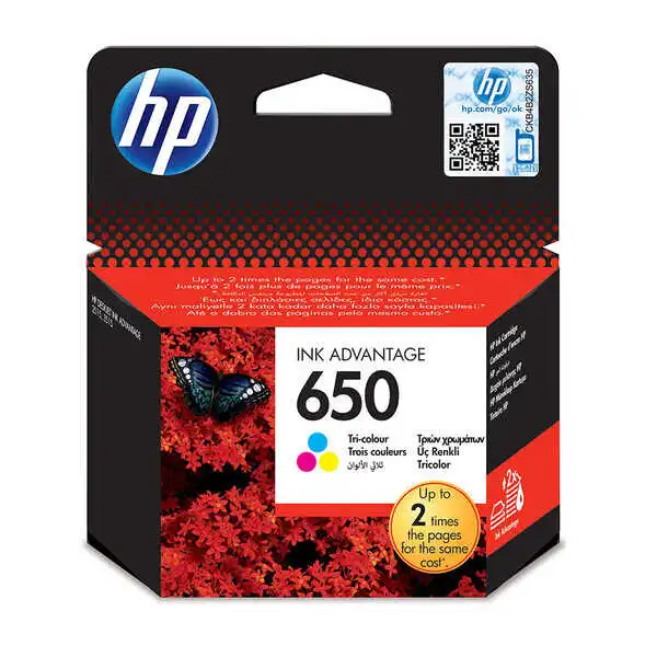 Hp 650-CZ102AE Orjinal Renkli Kartuş