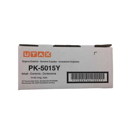 Utax PK-5015 1T02R7AUT0 Sarı Orijinal Toner