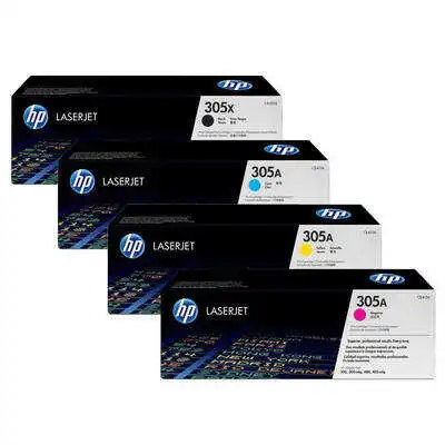 HP 305A Orjinal Toner Takımı